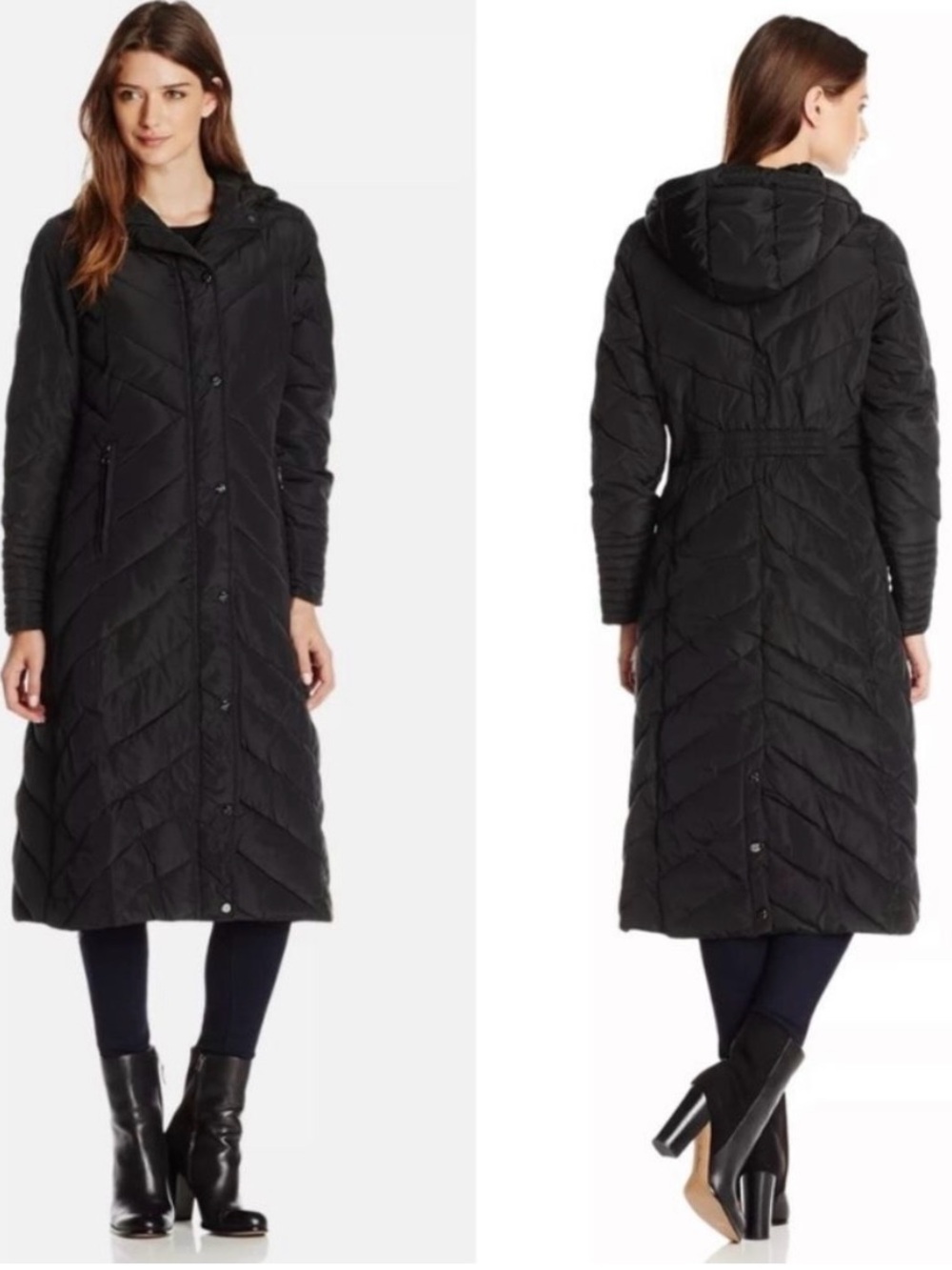 NWT Madden Girl Black Long Puffer Coat | Medium